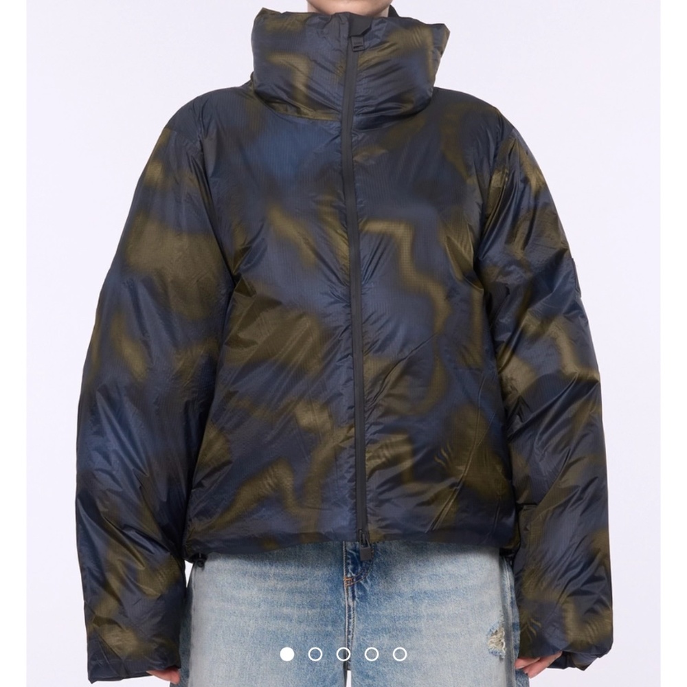 NWT! Rains Kevo Short puffer jacket unisex size Large Morph